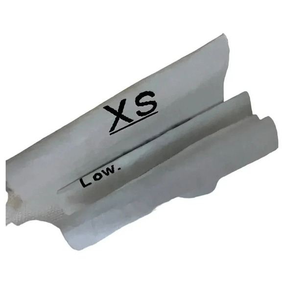 Y2K Groovy High Waisted Hippie Wide Leg Bell Bottom Flared Jeans Size XS - Picture 6 of 7